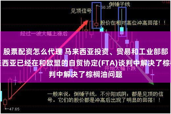 股票配资怎么代理 马来西亚投资、贸易和工业部部长：马来西亚已经在和欧盟的自贸协定(FTA)谈判中解决了棕榈油问题